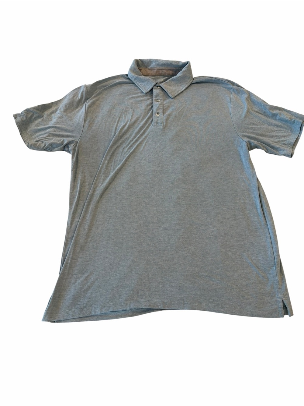Free Fly Bamboo Blend Polo Shirt Men's XL Blue Short Sleeve Casual Comfort